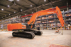 A Hitachi excavator equipped with machine control technology
